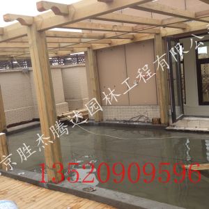 海淀防腐木花架設(shè)計(jì)施工