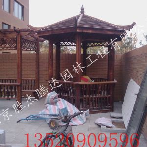 石景山防腐木亭子涼亭