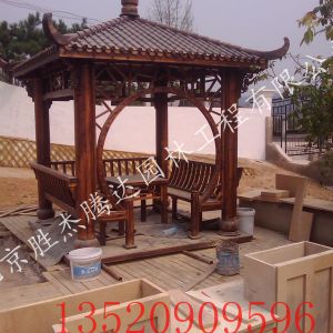 懷柔防腐木亭子涼亭